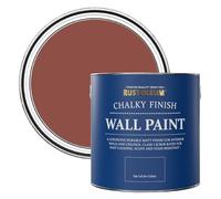 Rust-Oleum Red Wall and Ceiling Paint in a Chalky Matt Finish - Fire Brick 2.5L