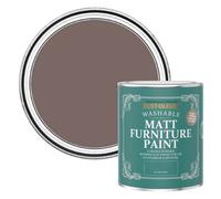 Rust-Oleum Brown Furniture & Skirting Board Paint in Matt Finish - River's Edge 750ml