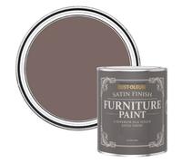 Rust-Oleum Brown Furniture Paint in Satin Finish - River's Edge 750ml