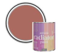 Rust-Oleum Red Heat Resistant Radiator Paint in Satin Finish - Salmon 750ml