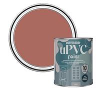 Rust-Oleum Red uPVC Door and Window Paint In Satin Finish - Salmon 750ml