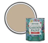 Rust-Oleum Brown Mould-Resistant Garden Paint In Gloss Finish - Salted Caramel 750ml Fence Paint, Shed Paint Fence Paint, Shed Paint