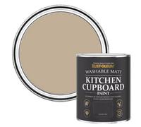 Rust-Oleum Salted Caramel Matt Kitchen Cupboard Paint 750Ml