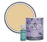 Rust-Oleum Yellow Water-Resistant Bathroom Tile Paint in Matt Finish - Sandstorm 750ml