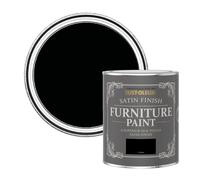 Rust-Oleum Carbon Satinwood Furniture Paint, 750Ml