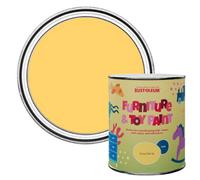 Rust-Oleum Yellow Furniture & Toy Paint in Satin Finish - Sunny Side Up 750ml