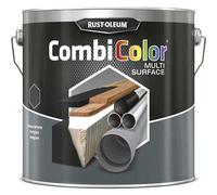 RUST-OLEUM 7394MS.0.75 Combicolor Multi-Surface, One Paint, Many Surfaces, Satin white-RAL 9010