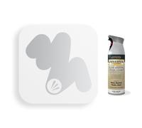 Rust-Oleum Satin Nickel Silver Metallic Universal Spray Paint 400ml