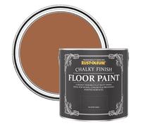 Rust-Oleum Scratch-Resistant Floor Paint in Chalky Finish - Cinnamon 2.5L