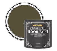 Rust-Oleum Scratch-Resistant Floor Paint in Chalky Finish - Greencroft 2.5L