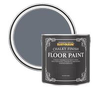 Rust-Oleum Scratch-Resistant Floor Paint in Chalky Finish - Seascape 2.5L