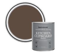 Rust-Oleum Scrubbable Kitchen Wood, Cupboard and Cabinet Paint in Gloss Finish - Coffee Bean 750ml