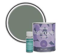 Rust-Oleum Green Water-Resistant Bathroom Tile Paint in Satin Finish - Serenity 750ml