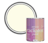 Rust-Oleum Off White Heat Resistant Radiator Paint in Matt Finish - Shortbread 750ml (SHDRCT1190)