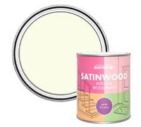 Rust-Oleum Beige Satinwood Interior Wood Paint - Shortbread 750ml