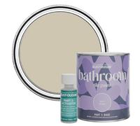 Rust-Oleum Green Water-Resistant Bathroom Tile Paint in Matt Finish - Silver Sage 750ml