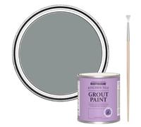 Rust-Oleum Stain-Resistant Grey Kitchen Tile Grout Paint -Slate 250ml