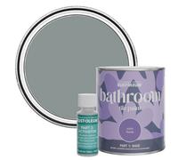 Rust-Oleum Slate Satin Bathroom Tile Paint 750Ml