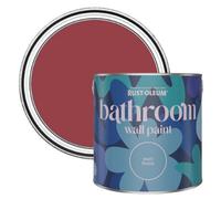 Rust-Oleum Red Water-Resistant Bathroom Wall & Ceiling Paint - Soho - 2.5L