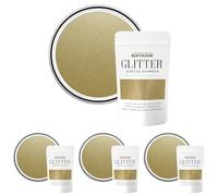 Rust-Oleum SS8207 Glitter Paint Additive, Gold (Pack of 4)