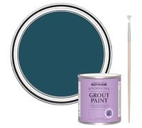 Rust-Oleum Stain-Resistant Blue Kitchen Tile Grout Paint -COMMODORE BLUE 250ml