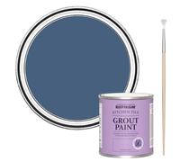 Rust-Oleum Stain-Resistant Blue Kitchen Tile Grout Paint -Ink Blue 250ml