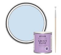 Rust-Oleum Stain-Resistant Blue Kitchen Tile Grout Paint -Powder Blue 250ml