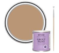 Rust-Oleum Stain-Resistant Brown Kitchen Tile Grout Paint -FIRED CLAY 250ml