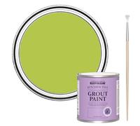 Rust-Oleum Stain-Resistant Green Kitchen Tile Grout Paint - Key Lime 250ml