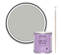 Rust-Oleum Stain-Resistant Grey Kitchen Tile Grout Paint -Flint 250ml