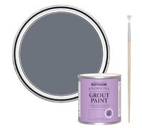Rust-Oleum Stain-Resistant Grey Kitchen Tile Grout Paint - Marine Grey 250ml