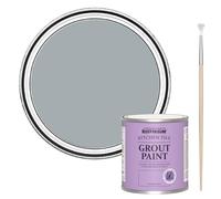 Rust-Oleum Stain-Resistant Grey Kitchen Tile Grout Paint -Mineral Grey 250ml