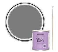 Rust-Oleum Stain-Resistant Grey Kitchen Tile Grout Paint -Torch Grey 250ml