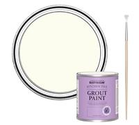 Rust-Oleum Stain-Resistant White Kitchen Tile Grout Paint -Porcelain 250ml