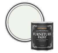 Rust-Oleum Off White Furniture & Skirting Board Paint in Gloss Finish - Steamed Milk 750ml