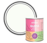 Rust-Oleum white Interior Wood Paint in Gloss Finish - Still 750ml
