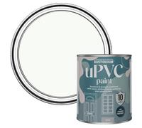 Rust-Oleum White uPVC Door and Window Paint In Satin Finish - Still 750ml