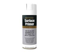 Rust-Oleum Surface Primer, 400ml, White Matt, Universal Stain Blocker and Primer