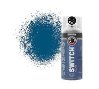Rust-Oleum Switch 5 in 1 Nozzle Multi Surface Topcoat Decorative Spray Paint Aerosol 400ml Blue Dusk Gloss Finish