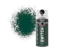Rust-Oleum Switch 5 in 1 Nozzle Multi Surface Topcoat Decorative Spray Paint Aerosol 400ml Forest Fern Gloss Finish