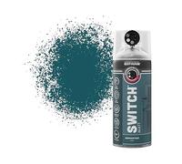 Rust-Oleum Switch 5 in 1 Nozzle Multi Surface Topcoat Decorative Spray Paint Aerosol 400ml Midnight Blue Matt Finish