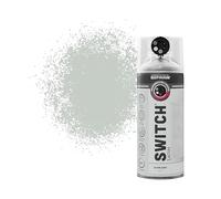 Rust-Oleum Switch 5 in 1 Nozzle Multi Surface Topcoat Decorative Spray Paint Aerosol 400ml Silver Grey Satin Finish