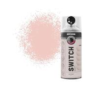 Rust-Oleum Switch 5 in 1 Nozzle Multi Surface Topcoat Decorative Spray Paint Aerosol 400ml Soft Rose Matt Finish