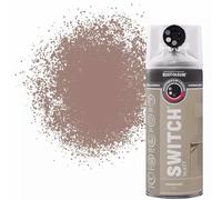 Rust-Oleum Switch 5 in 1 Nozzle Multi Surface Topcoat Decorative Spray Paint Aerosol 400ml Mushroom Matt Finish