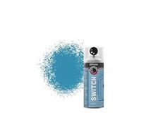 Rust-Oleum Switch 5 in 1 Nozzle Multi Surface Topcoat Decorative Spray Paint Aerosol 400ml Misty Blue Satin Finish