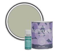 Rust-Oleum Brown Water-Resistant Bathroom Tile Paint in Matt Finish - Tanglewood 750ml