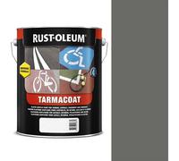 Rust Oleum Tarmacoat Rapid Curing Road Line Paint Medium Grey 5l