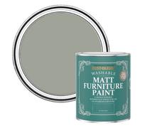 Rust-Oleum Light Green Furniture & Skirting Board Paint in Matt Finish - Tea Leaf 750ml
