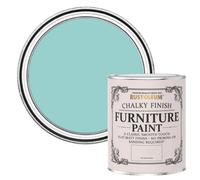 Rust-Oleum Blue Upcycled Furniture Paint in Chalky Finish - Teal 750ml