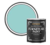 Rust-Oleum Blue Furniture Paint in Gloss Finish - Teal 750ml